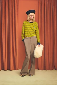 DAISY DUCK PATCH STRIPED T-SHIRT HARRY LAMBERT FOR ZARA X DISNEY