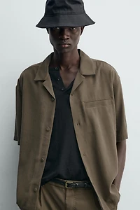 CHEMISE FLUIDE COUPE DÉCONTRACTÉE