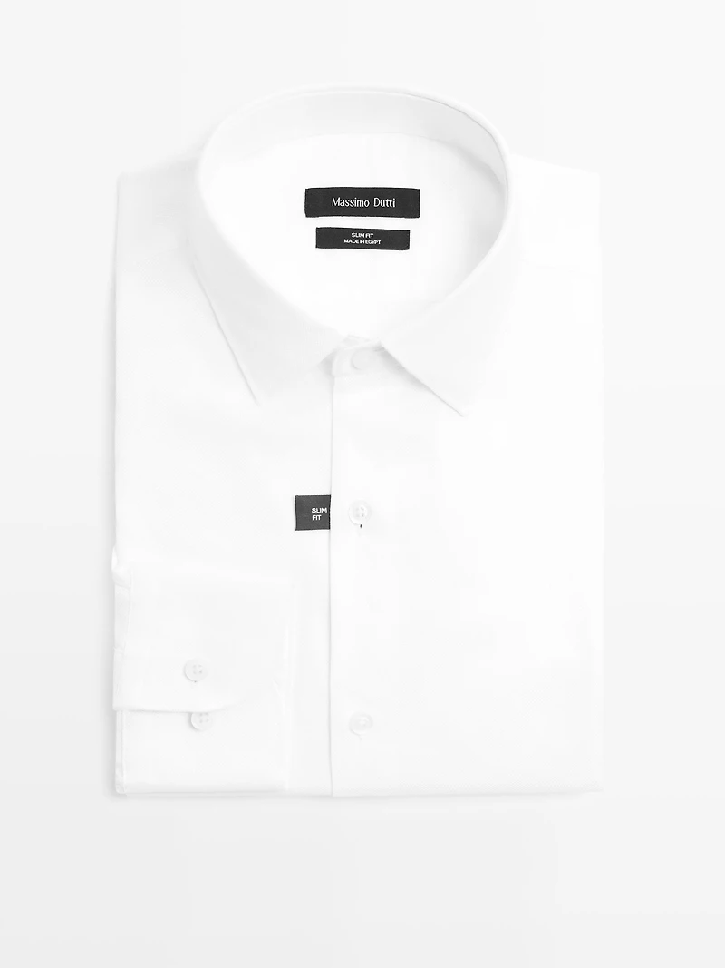Chemise oxford slim 100 % coton