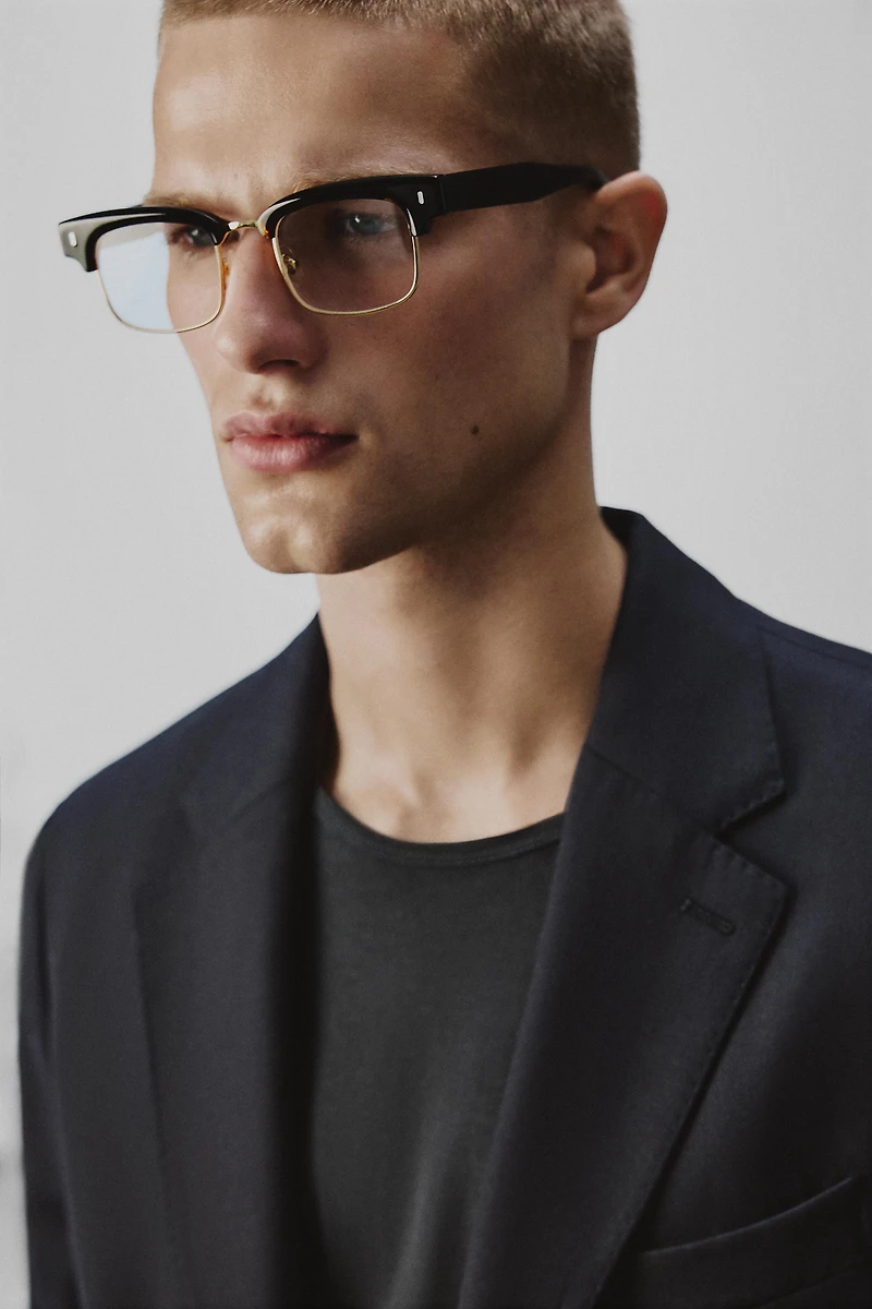 100% WOOL SUIT BLAZER