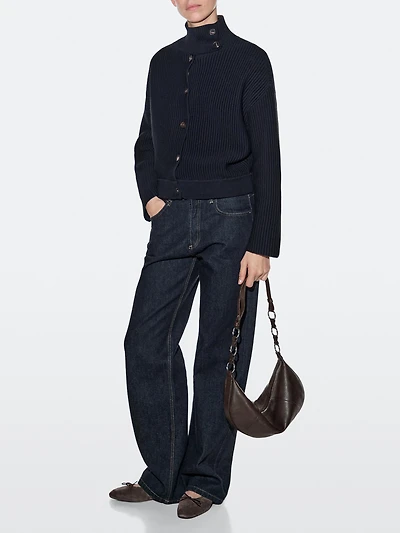 Small nappa leather bag