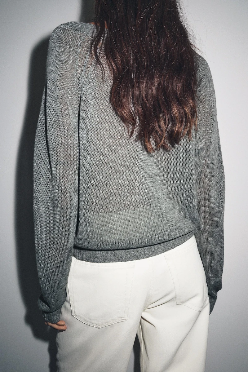 PULL BAKER EN MAILLE