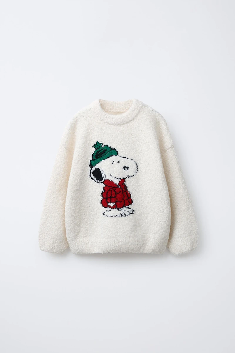 WOOL KNIT JUMPER SNOOPY PEANUTS™