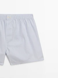 Checked mini boxers