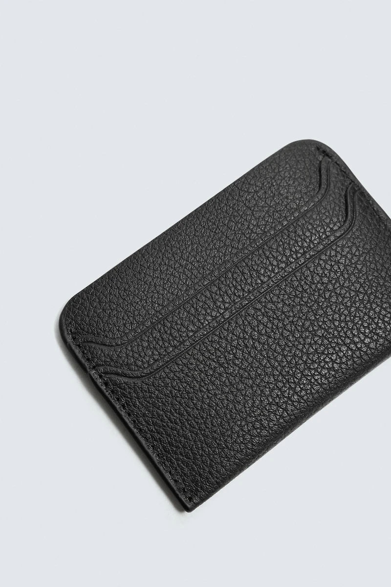LEATHER CARD HOLDER