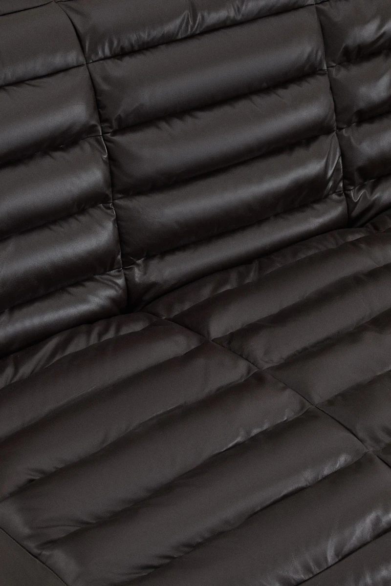 QUILTED LEATHER COUCH