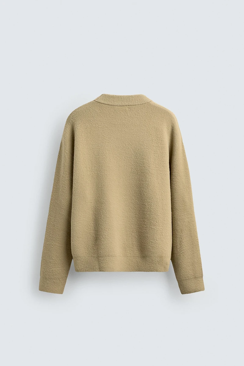 RELAXED FIT TEXTURED JUMPER
