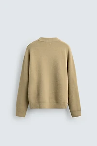 RELAXED FIT TEXTURED JUMPER