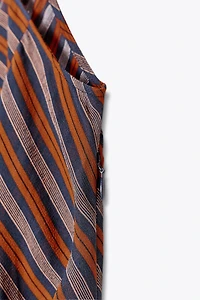 ZW COLLECTION STRIPED SLIP DRESS