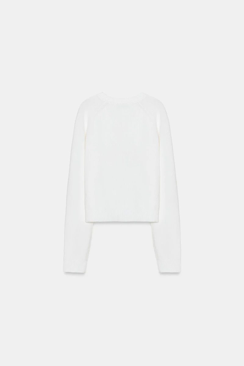 V-NECK KNIT JUMPER