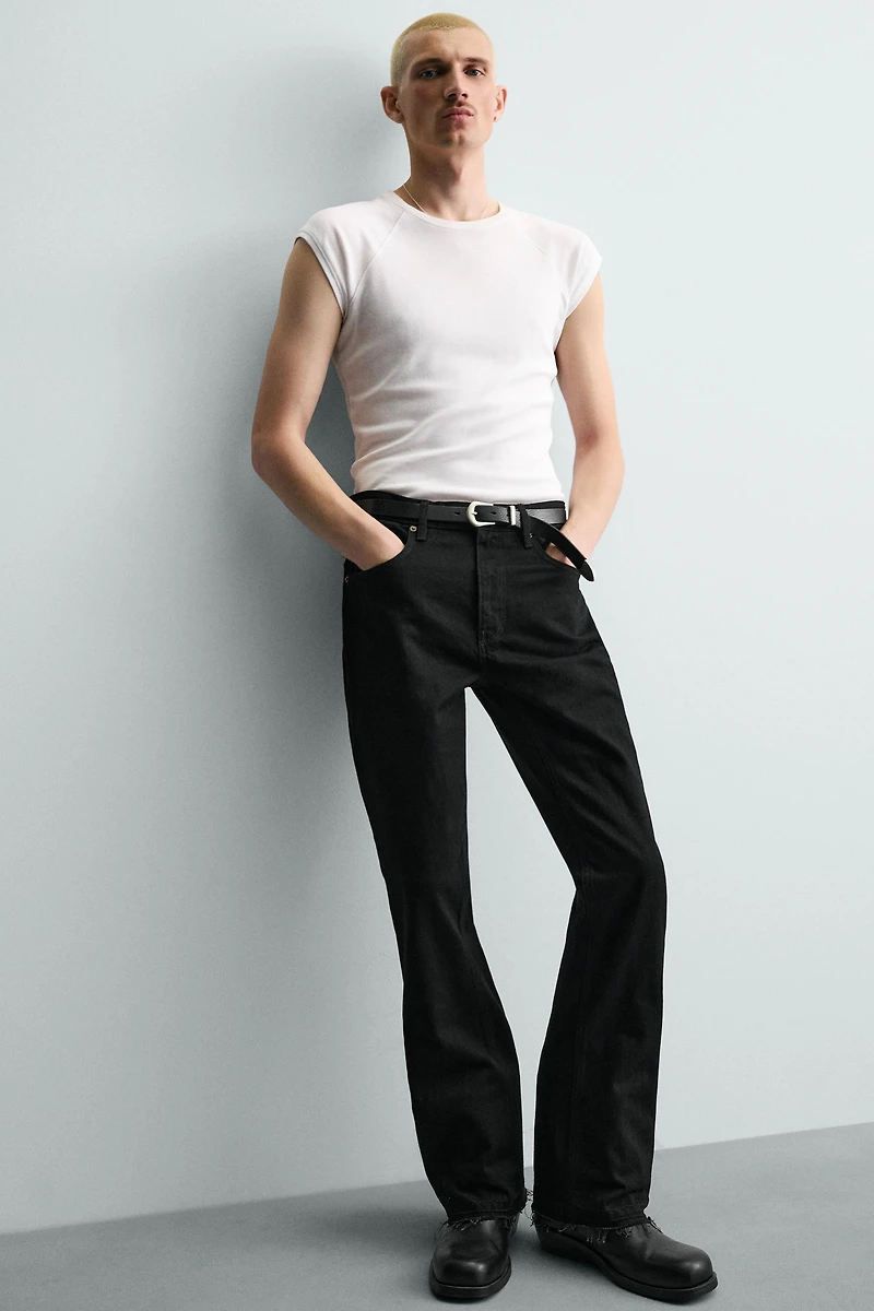 FLARE FIT JEANS