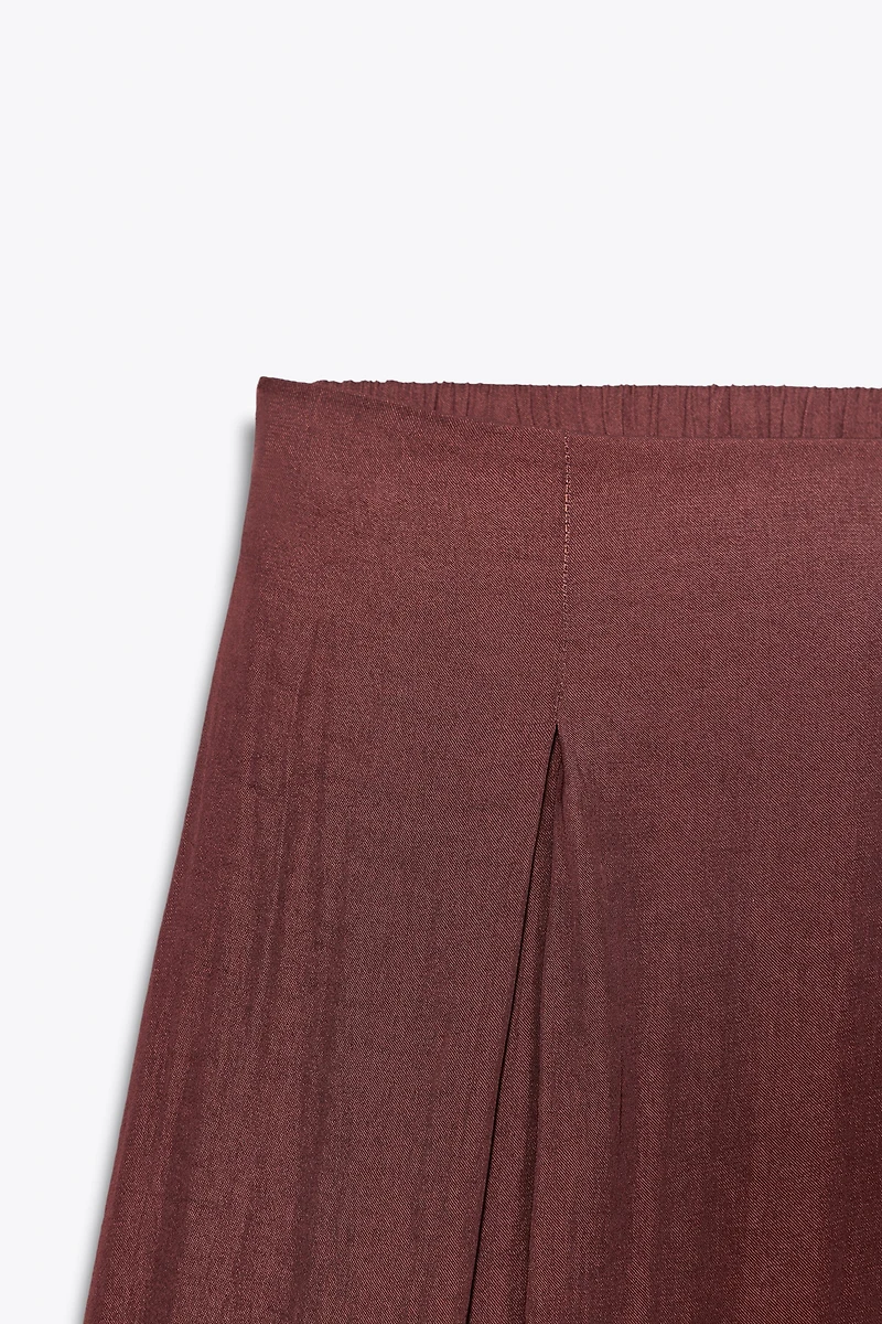 PANTALON LARGE À PINCES