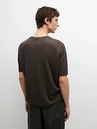 T-shirt léger 100 % lin
