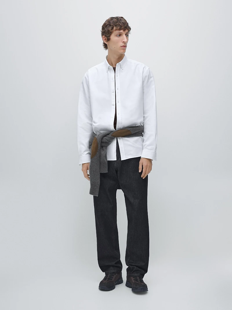 Chemise oxford 100 % coton