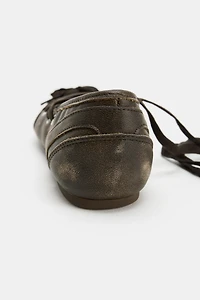 BOW BALLET FLATS
