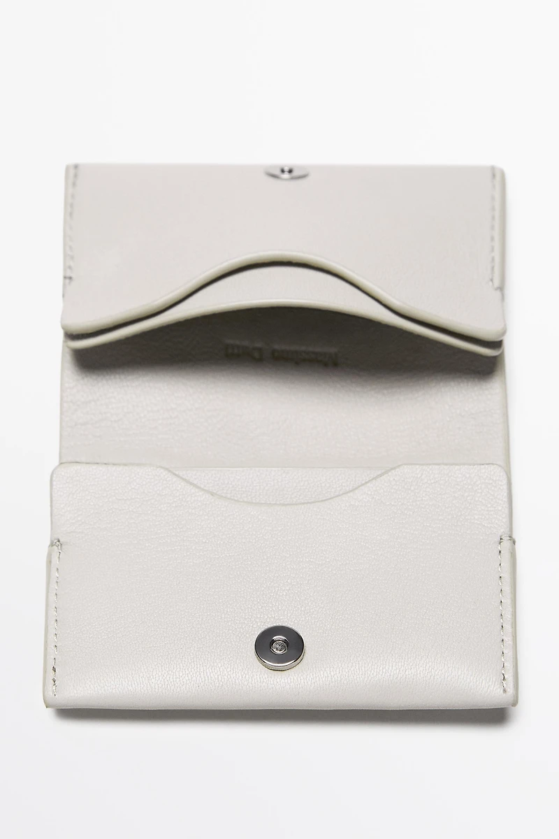 Nappa leather wallet