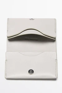 Nappa leather wallet