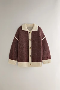 CHRISTMAS WOOL CARDIGAN