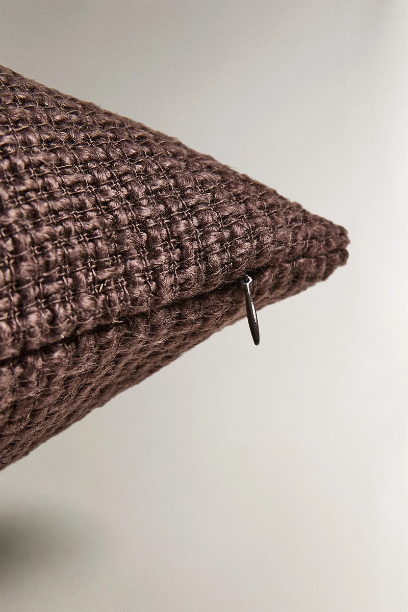 LINEN THROW PILLOW COVER