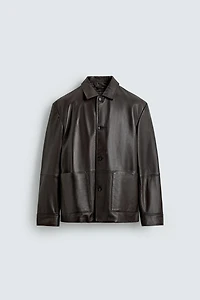 NAPPA LEATHER POCKET JACKET