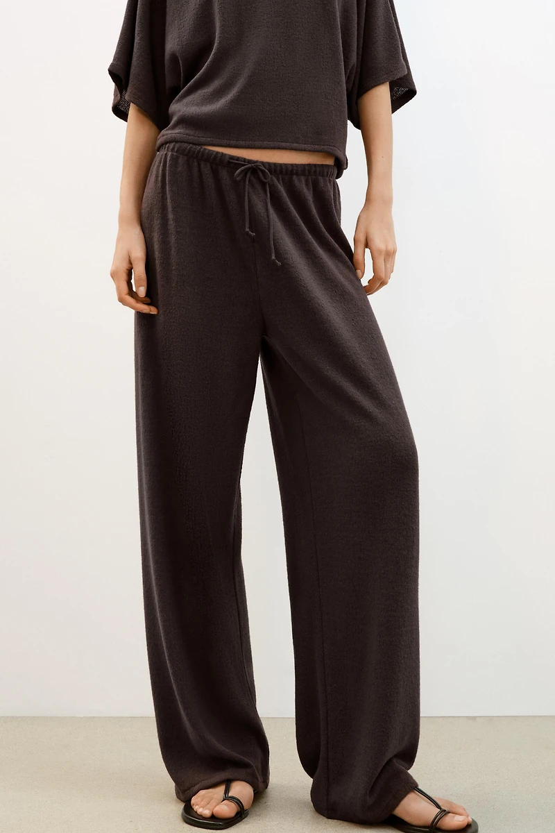 RUSTIC WIDE LEG PANTS