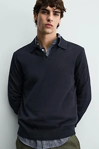 REGULAR FIT KNIT POLO SHIRT