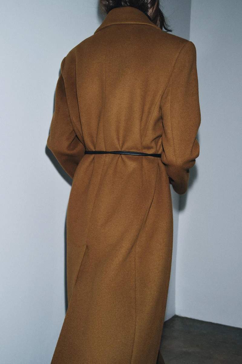 WOOL BLEND COAT ZW COLLECTION