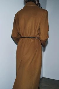 WOOL BLEND COAT ZW COLLECTION