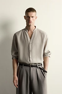 CHEMISE JACQUARD COUPE DÉCONTRACTÉE