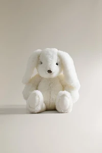 CHILDREN’S WHITE BUNNY PLUSH TOY