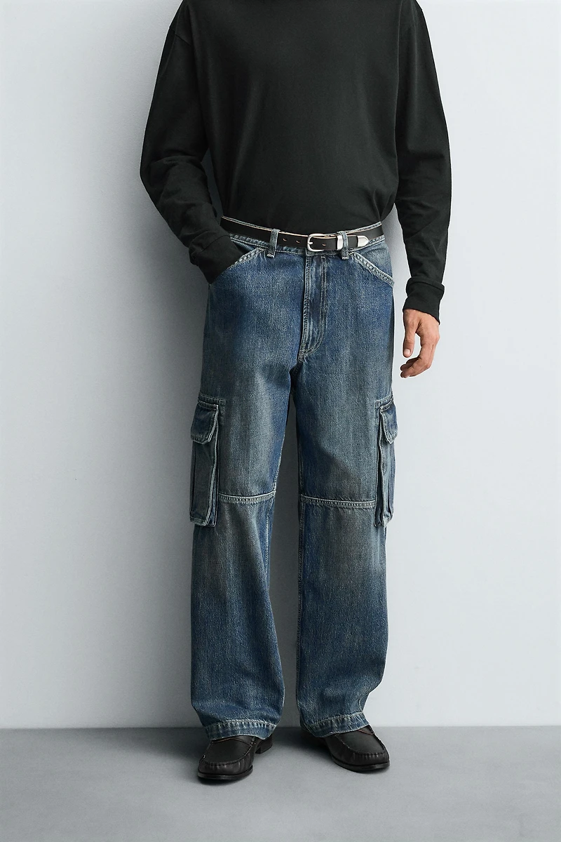 JEAN CARGO STRAIGHT FIT