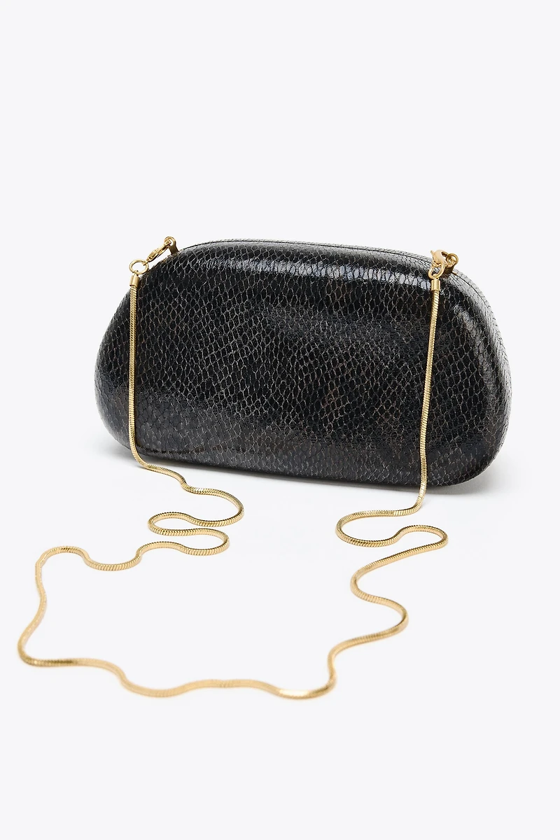 TEXTURED BOX BAG