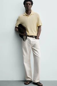 REGULAR FIT PIQUÉ KNIT POLO