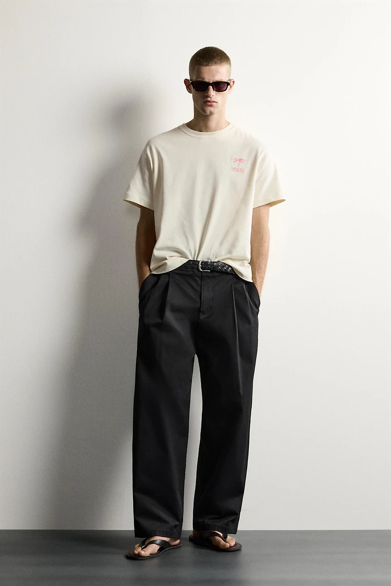 MIAMI PATCH RELAXED FIT T-SHIRT