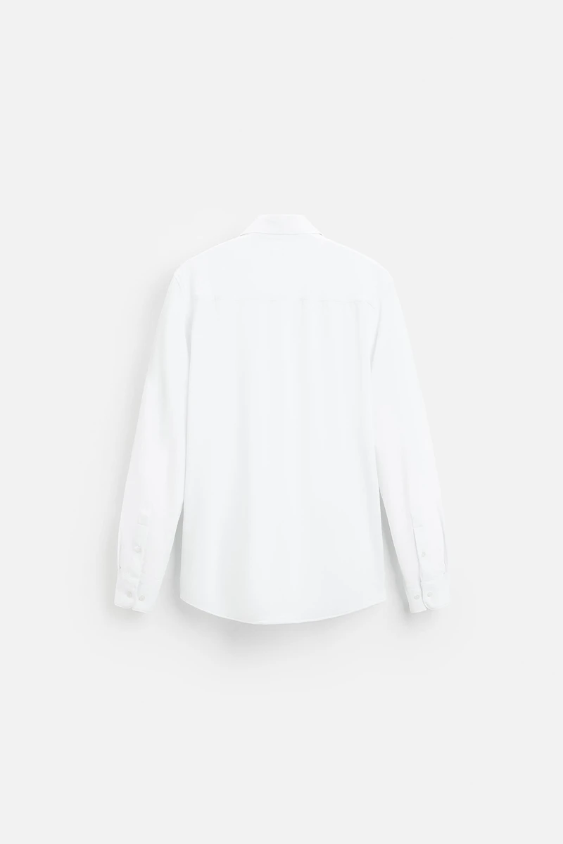 CHEMISE ÉLASTIQUE TEXTURÉE