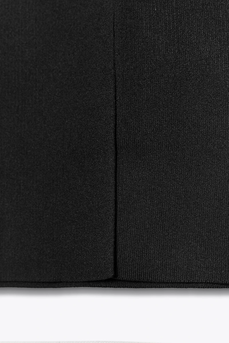 KNIT MIDI SKIRT