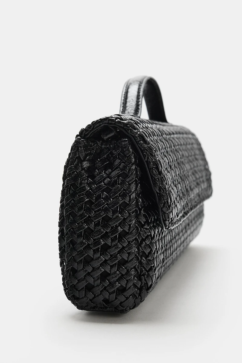 WOVEN ENVELOPE BAG