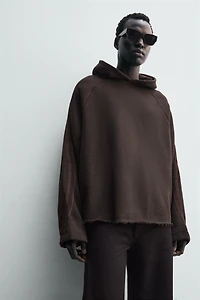 SWEAT À BANDES EN CONTRASTE