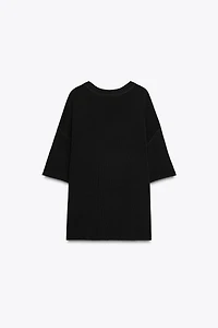 OVERSIZED BASIC KNIT TOP