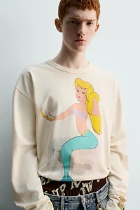 T-SHIRT SIRÈNE PETER PAN HARRY LAMBERT FOR ZARA X DISNEY