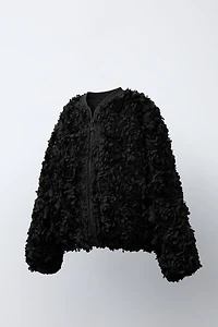 FLORAL BOMBER JACKET