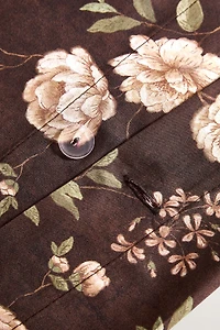 FLORAL PRINT DUVET COVER