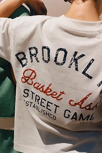T-SHIRT JOGGING IMPRIMÉ BROOKLYN