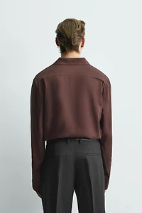 RELAXED FIT 100% SILK LIMITED EDITION SHIRT