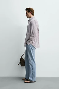 CHEMISE REGULAR FIT À RAYURES