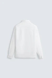 CHEMISE POLO LIN/COTON