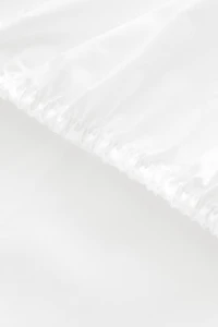 PERCALE COTTON FITTED SHEET | 15.7" THICK ( THREAD COUNT