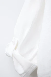 CHEMISE FLUIDE À NŒUD