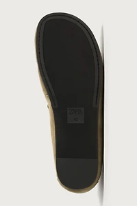 LEATHER LOAFERS