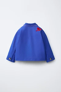 SISSEL EDELBO X ZARA KIDS EMBROIDERED JACKET